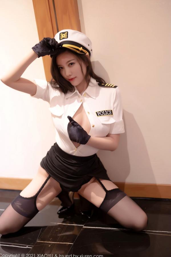    XiaoYu语画界-673-杨晨晨Sugar-广西心愿旅拍女警制服-2021.12.10 - 无圣光大尺度第49张图片