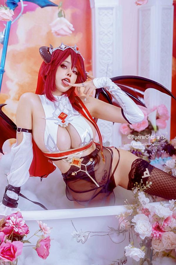    Byoru-Byrosa：火辣魅魔角色扮演，性感奇幻风内衣cos，极致诱惑与野性美感第7张图片