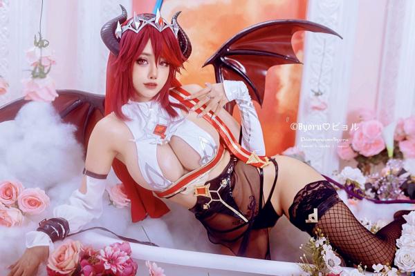    Byoru-Byrosa：火辣魅魔角色扮演，性感奇幻风内衣cos，极致诱惑与野性美感第8张图片
