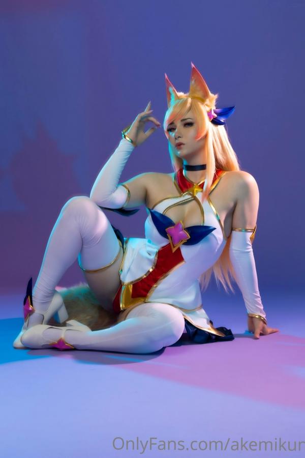    Akemi明美-SGA性感狐妖Cosplay，红色火辣战裙，极致诱惑私房，二次元视觉盛宴第10张图片