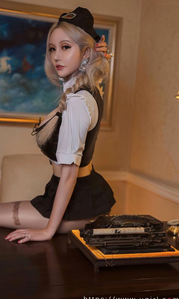    UGirlsApp尤果圈爱尤物-2453-赫拉女神Hena-《偷心女间谍》第5张图片