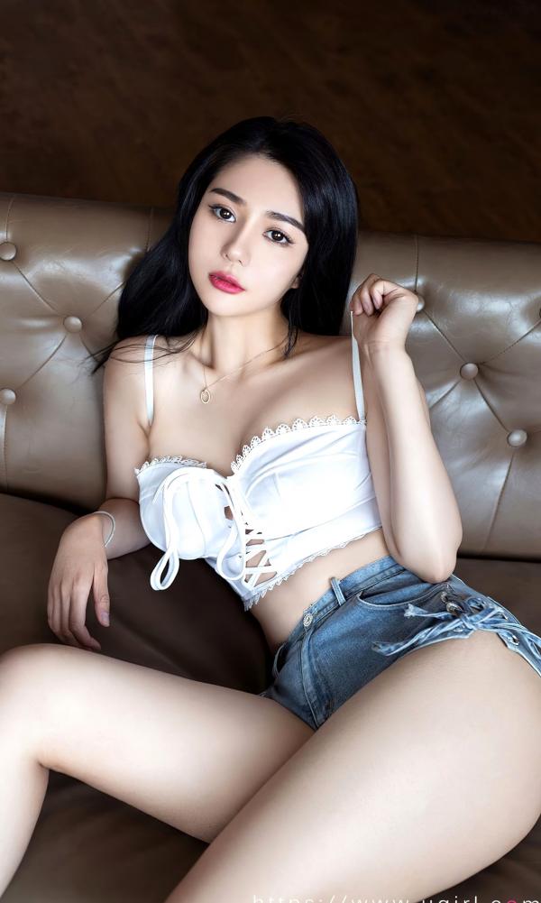    UGirlsApp尤果圈合辑2447-《关于喜欢》：百变居家诱惑，蕾丝睡裙与纯白内衣展现曼妙曲线美第18张图片
