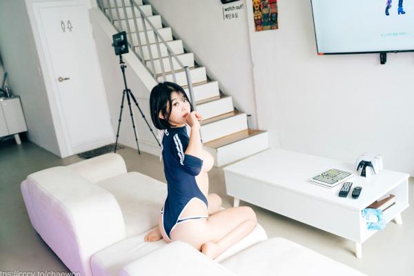    韩国美女琪雅Zia电玩少女写真 电竞赛博风格居家私房诱惑 大尺度游戏室极品女神套图第84张图片