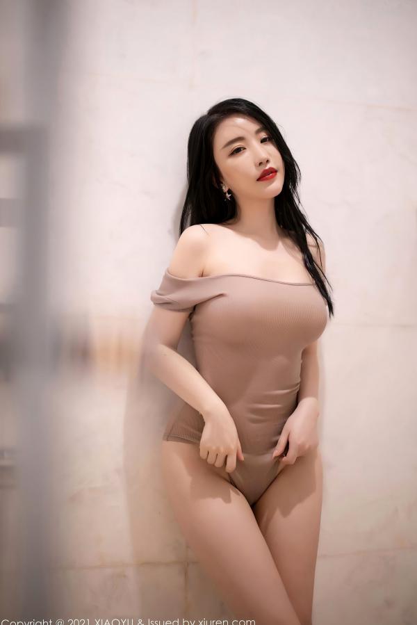    XiaoYu语画界-565-绯月樱西双版纳旅拍：浴室湿身连体内衣私房性感写真，无圣光大尺度美图第35张图片