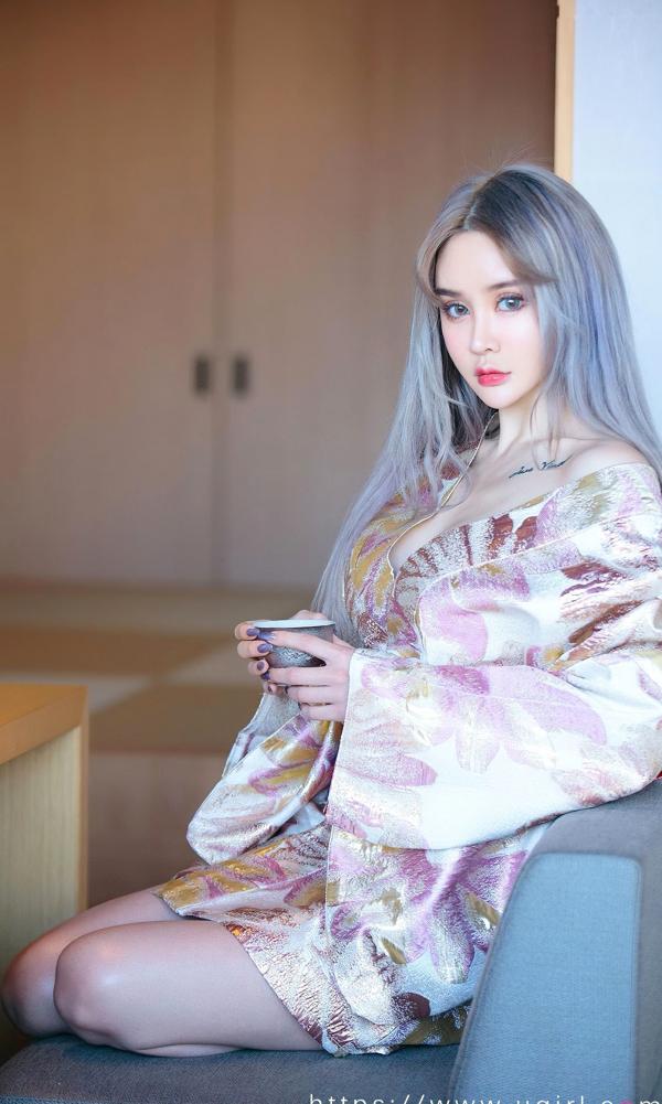   UGirlsApp尤果圈爱尤物-2440-青树-《枫最红时》精美日式和服私房写真，气质女神优雅诱惑第6张图片