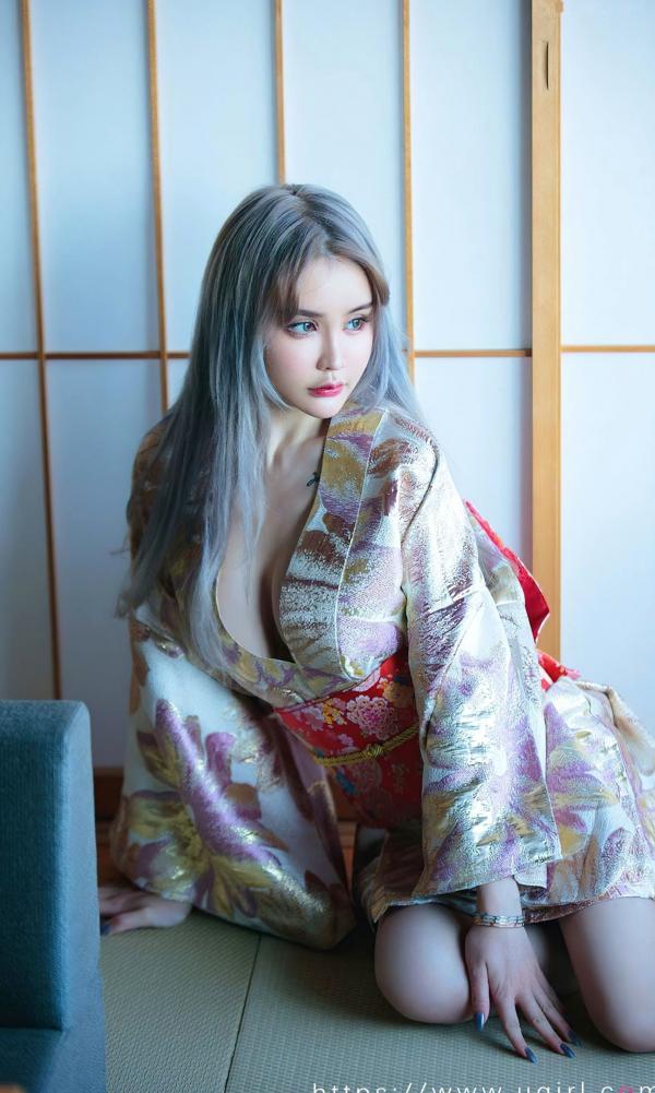    UGirlsApp尤果圈爱尤物-2440-青树-《枫最红时》精美日式和服私房写真，气质女神优雅诱惑第14张图片