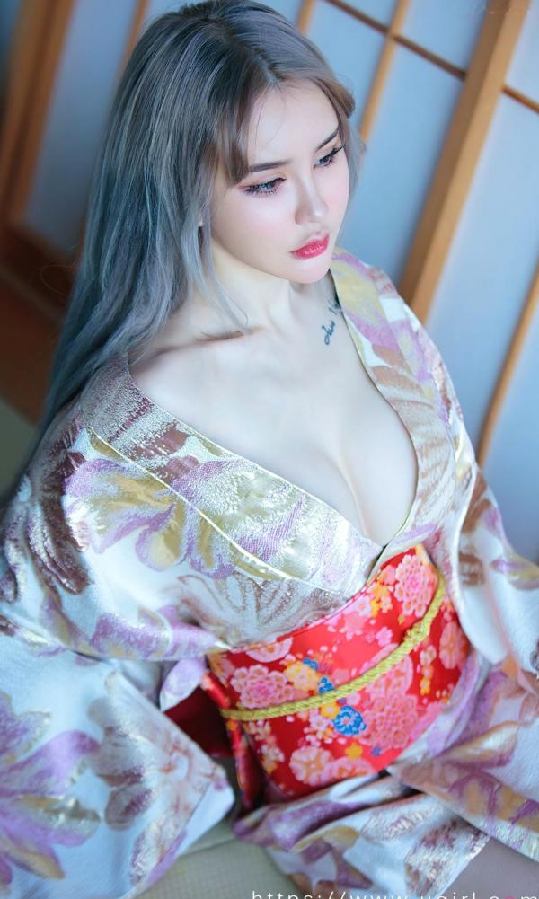    UGirlsApp尤果圈爱尤物-2440-青树-《枫最红时》精美日式和服私房写真，气质女神优雅诱惑第20张图片