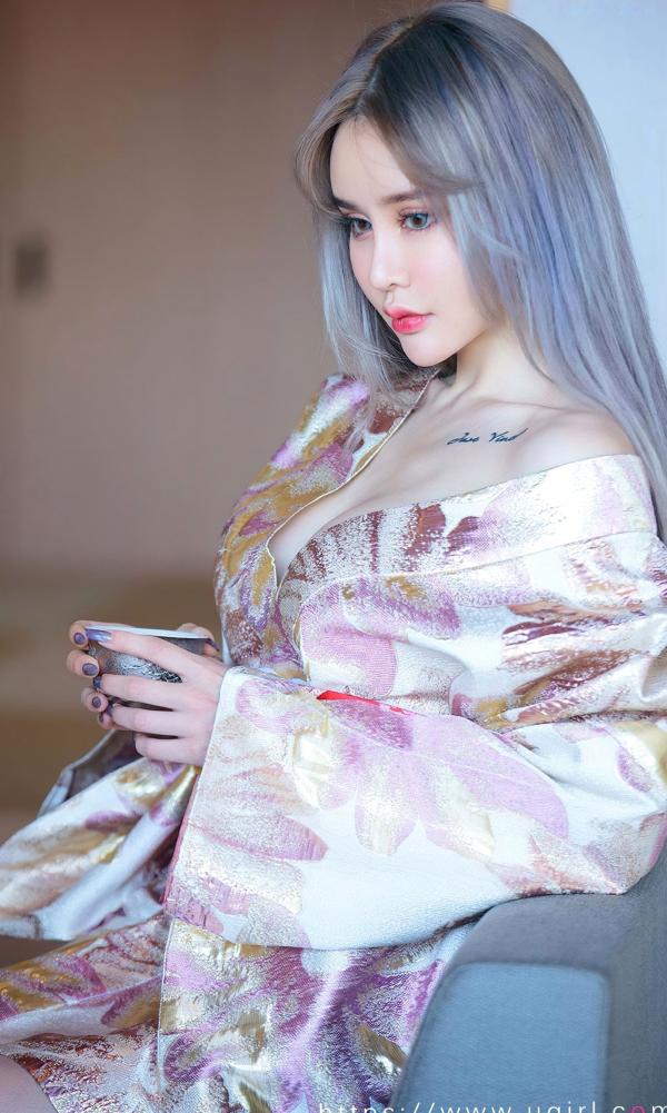   UGirlsApp尤果圈爱尤物-2440-青树-《枫最红时》精美日式和服私房写真，气质女神优雅诱惑第24张图片