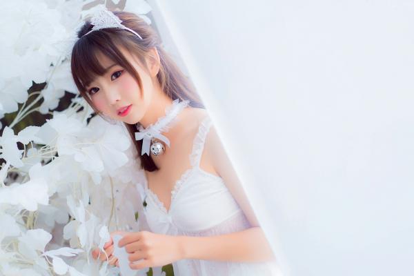    MTCos喵糖映画-Vol.415-《白裙少女》清纯萝莉丝袜私房照，治愈系少女的梦幻唯美瞬间第30张图片