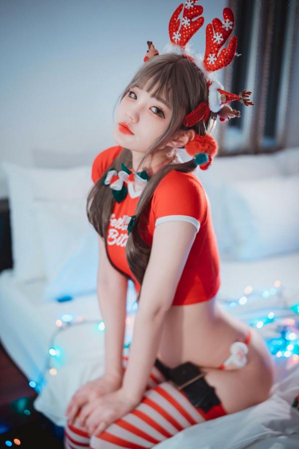    韩国美女-Jenny-정제니-圣诞驯鹿-Christmas-DJAWA第16张图片
