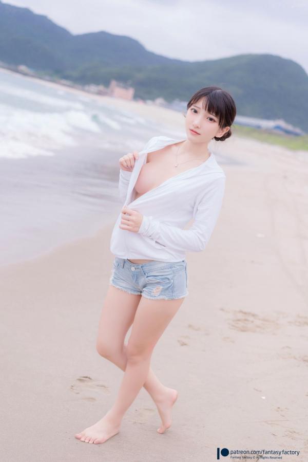    Fantasy-Factory小丁Ding台湾深奥海边外拍，清纯甜美私房旅拍写真第6张图片