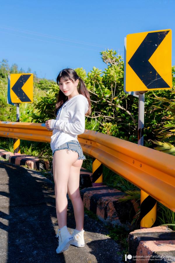    Fantasy-Factory-小丁Ding《Taiwan-Green-Islands》台湾绿岛户外旅拍，童颜巨乳极致诱惑，私房清纯大尺度美图第10张图片