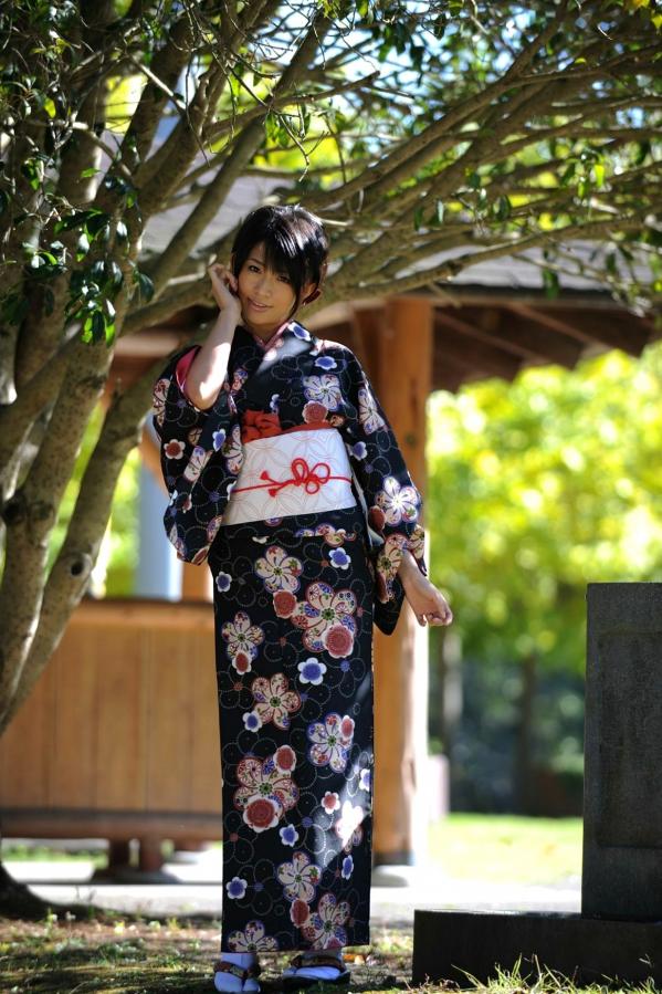    X-City精选：范田纱纱（Sasa Handa）和服写真，演绎极致日系诱惑与优雅古典之美第11张图片