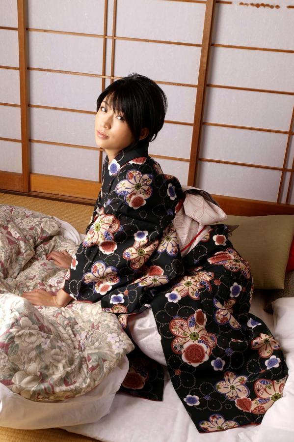    X-City精选：范田纱纱（Sasa Handa）和服写真，演绎极致日系诱惑与优雅古典之美第21张图片
