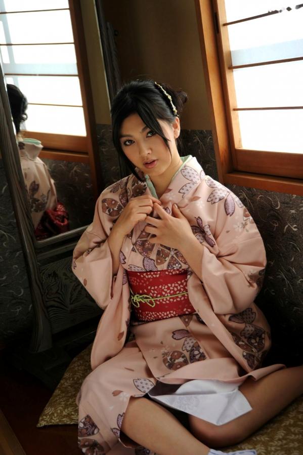    X-City_ 松野井雅(原纱央莉) 和服写真，绝美日式古典气质女神精选集第19张图片