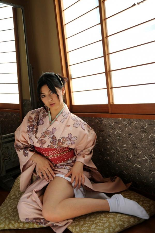    X-City_ 松野井雅(原纱央莉) 和服写真，绝美日式古典气质女神精选集第32张图片