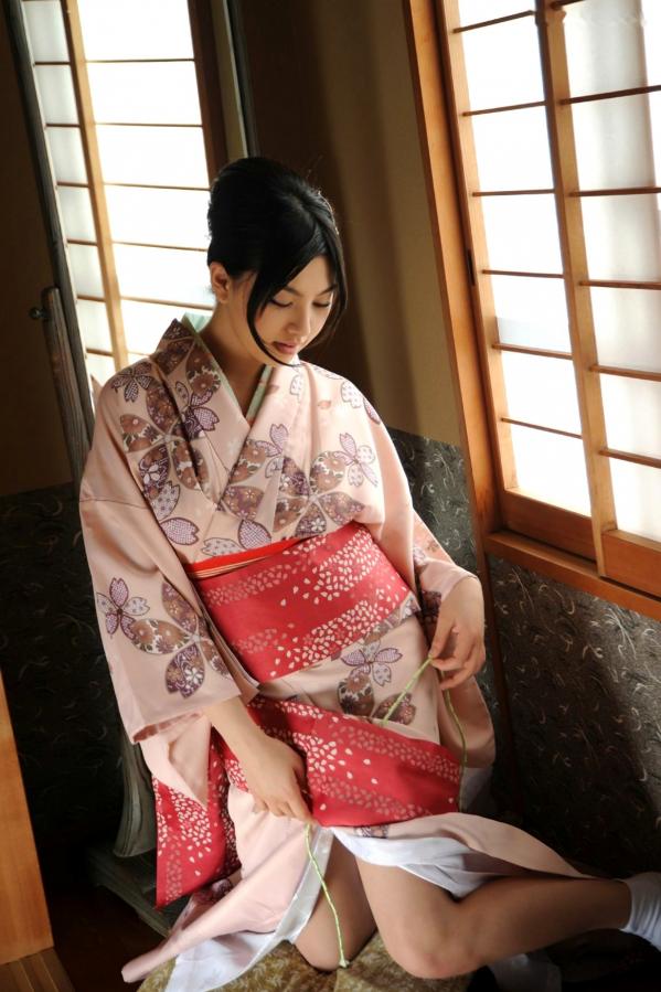    X-City_ 松野井雅(原纱央莉) 和服写真，绝美日式古典气质女神精选集第34张图片