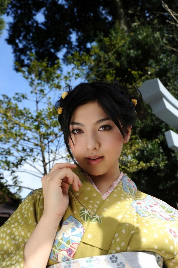    X-City_ 松野井雅(原纱央莉) 和服写真，绝美日式古典气质女神精选集第52张图片