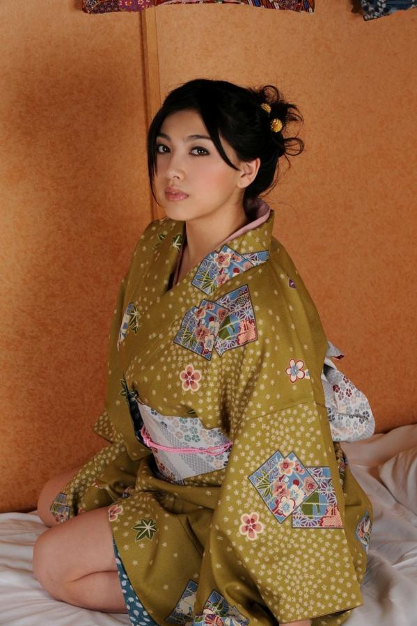    X-City_ 松野井雅(原纱央莉) 和服写真，绝美日式古典气质女神精选集第59张图片