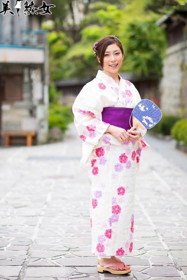    X-City_美熟女グラビア「JUKUJO」白木优子Yuko Shiraki 写真集，和服与户外气质私房第2张图片