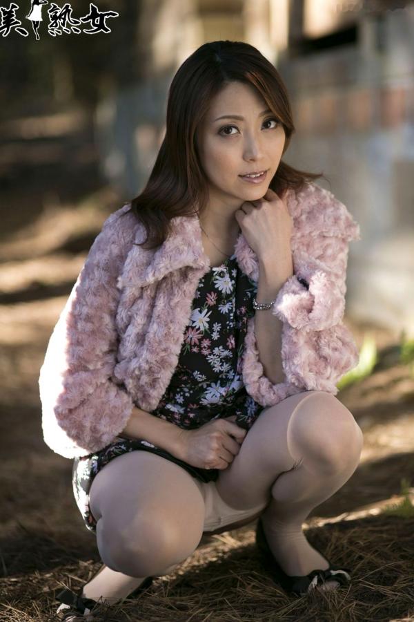    白木優子写真集：和服风情，户外自然清新熟女极致诱惑第16张图片