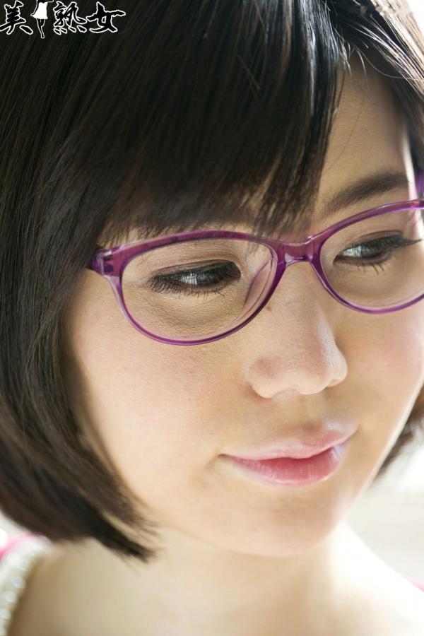    X-City_ [JUKUJO] 森なな子 (Nanako Mori) 眼镜私房熟女居家蕾丝写真，成熟韵味性感演绎第16张图片