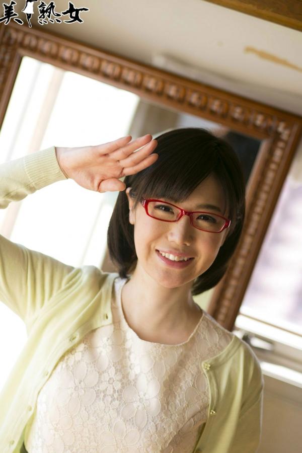    X-City_ [JUKUJO] 森なな子 (Nanako Mori) 眼镜私房熟女居家蕾丝写真，成熟韵味性感演绎第23张图片