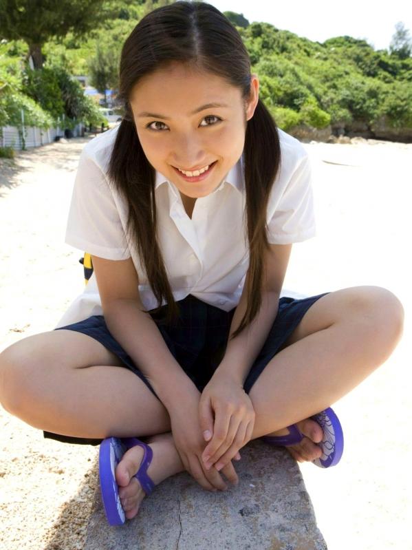    Sabra_ 冈本玲X纱绫唯美青春写真集：清纯校服与海滨比基尼魅力合集第21张图片