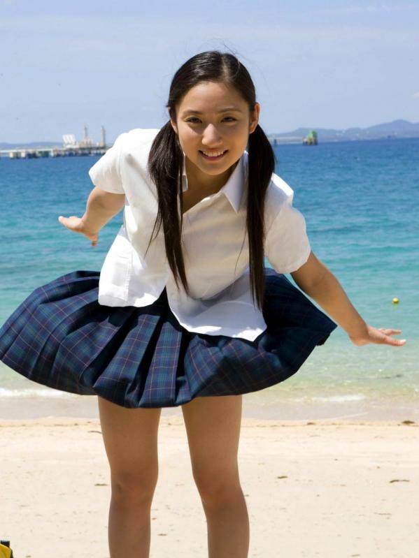    Sabra_ 冈本玲X纱绫唯美青春写真集：清纯校服与海滨比基尼魅力合集第22张图片