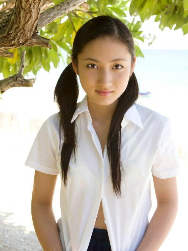    Sabra_ 冈本玲X纱绫唯美青春写真集：清纯校服与海滨比基尼魅力合集第23张图片