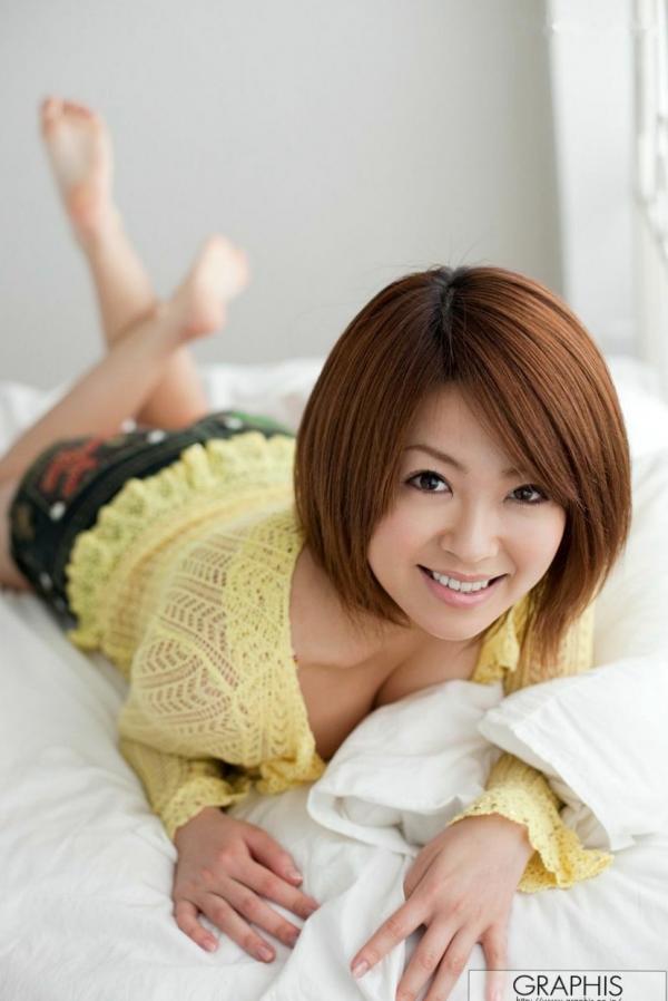    Graphis写真：青木莉子《Intelligence》甜美气质与傲人曲线的极致演绎、清新室内私房诱惑[20P]第5张图片