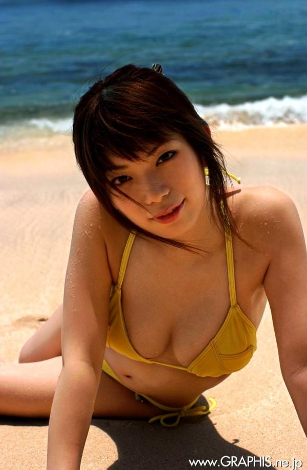    Graphis 妃乃ひかり/妃乃光《Afternoon Listless》比基尼泳装写真，夏日泳池湿身诱惑，清新甜美私房照 [40P]第18张图片