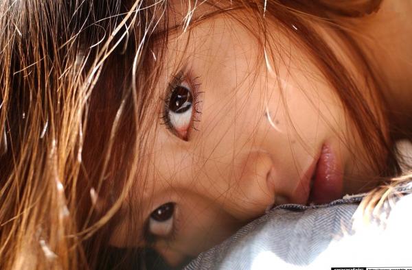    Graphis古都光写真，灵动双眸清纯少女，气质清新自然街拍特写套图第26张图片