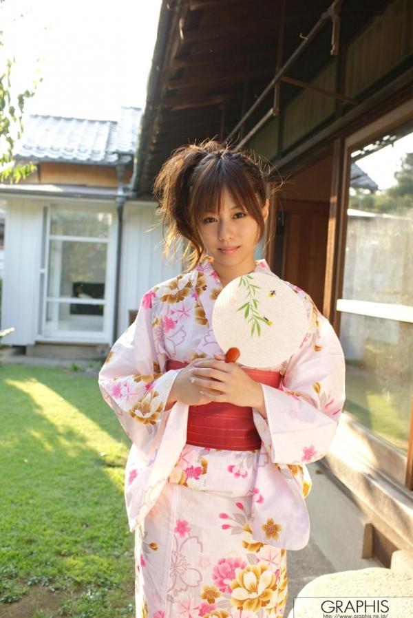    Graphis 琉川里菜(Rina Rukawa)《Pure and Cute》清新和服与自然户外大尺度私房写真第6张图片