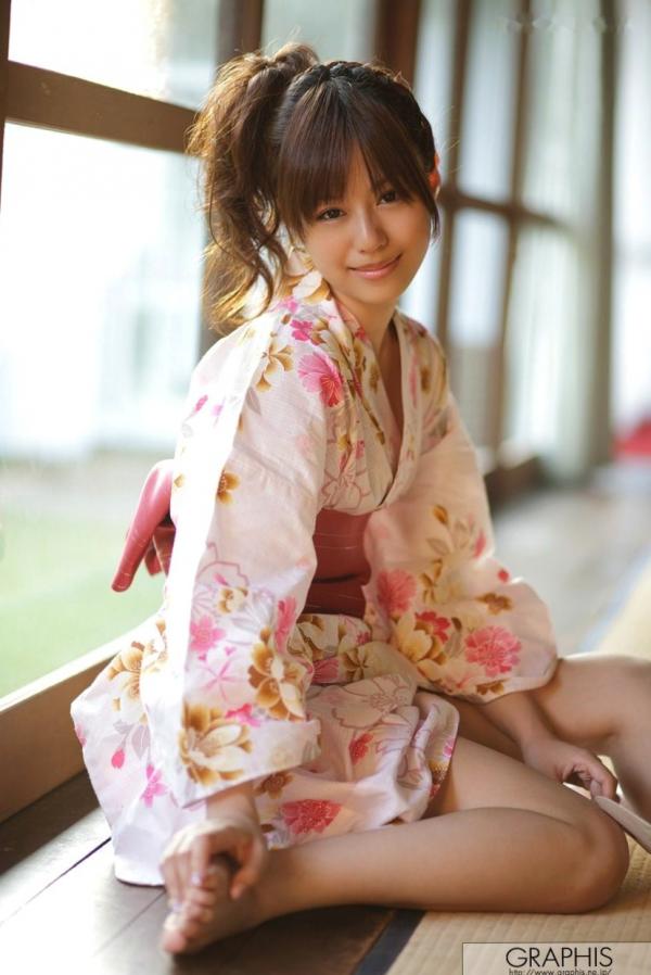    Graphis 琉川里菜(Rina Rukawa)《Pure and Cute》清新和服与自然户外大尺度私房写真第17张图片
