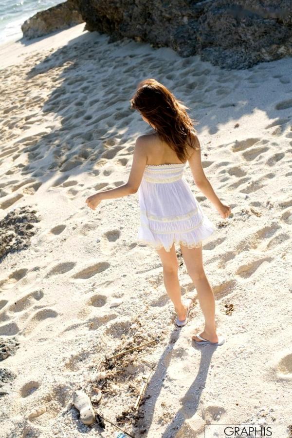    Graphis_亜希菜/亚希菜《Sunshine》海滩比基尼写真，阳光美少女清新户外大尺度诱惑第1张图片