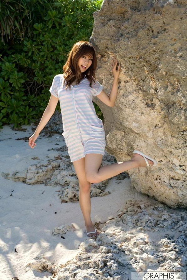    Graphis_亜希菜/亚希菜《Sunshine》海滩比基尼写真，阳光美少女清新户外大尺度诱惑第8张图片