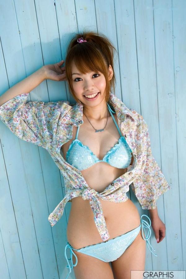    Graphis_樱花绘理《Springtime》清新比基尼私房写真，定格春日唯美诱惑与少女姿态第13张图片
