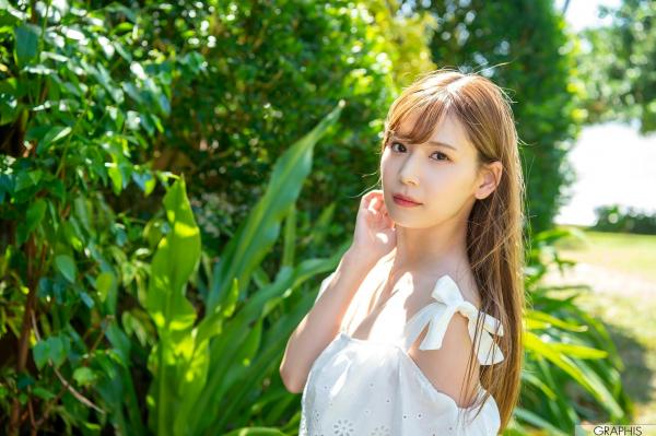    Graphis_明里つむぎ(明里紬)《Moment》夏日户外清纯大片，甜美治愈系少女写真第9张图片
