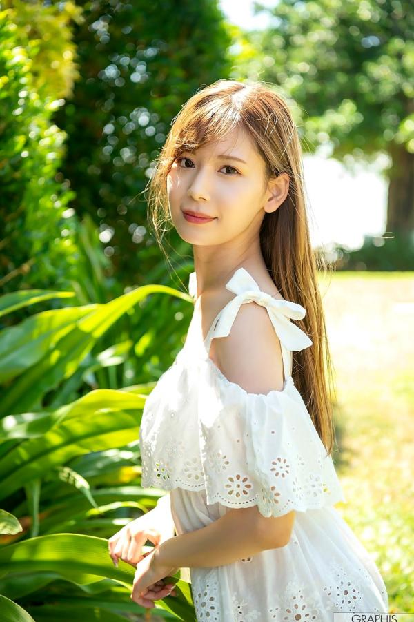    Graphis_明里つむぎ(明里紬)《Moment》夏日户外清纯大片，甜美治愈系少女写真第12张图片