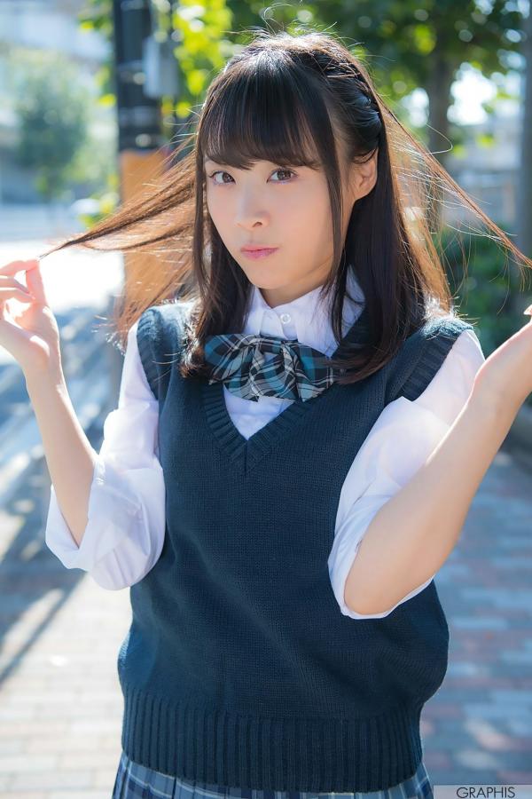    Graphis美女吉岡ひより精选写真：清纯甜美与性感私房的精致邂逅第5张图片