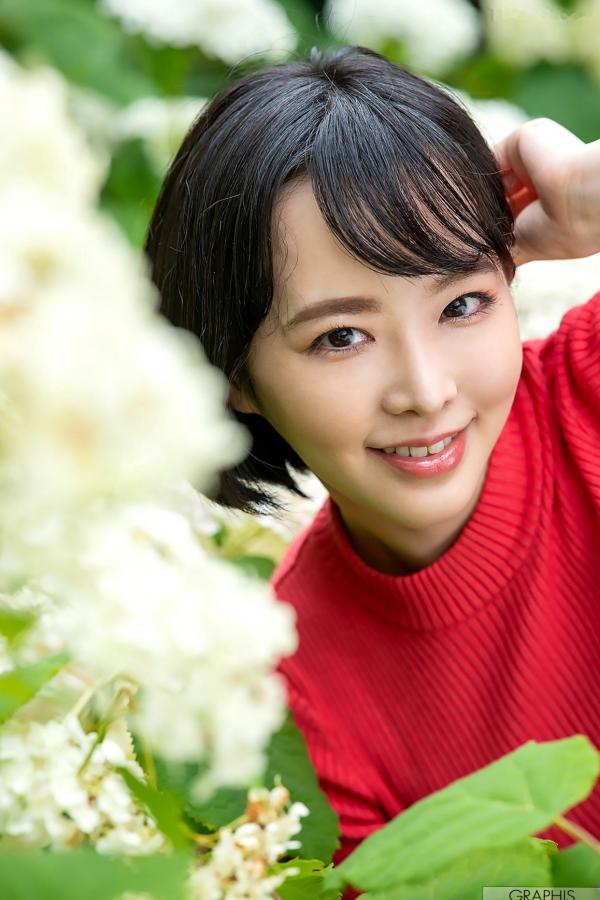    Graphis_ 初脱ぎ娘 No.171 三宮つばき Tsubaki Sannomiya 户外清新度假风与私房写真气质集锦第1张图片