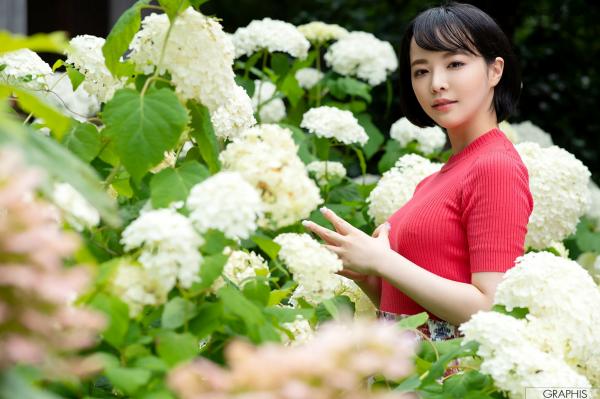    Graphis_ 初脱ぎ娘 No.171 三宮つばき Tsubaki Sannomiya 户外清新度假风与私房写真气质集锦第2张图片