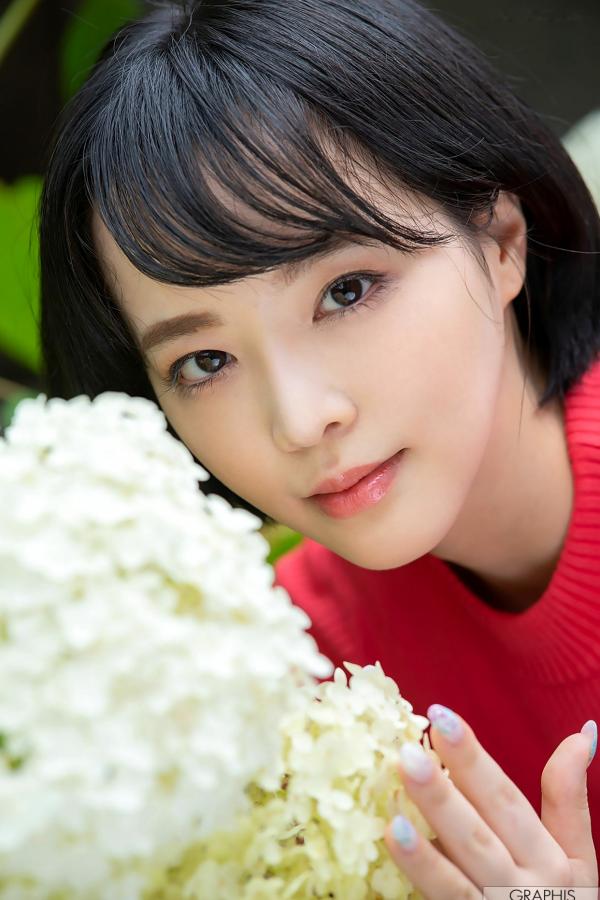    Graphis_ 初脱ぎ娘 No.171 三宮つばき Tsubaki Sannomiya 户外清新度假风与私房写真气质集锦第3张图片