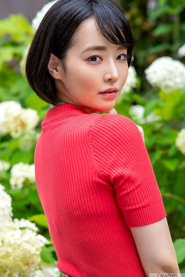    Graphis_ 初脱ぎ娘 No.171 三宮つばき Tsubaki Sannomiya 户外清新度假风与私房写真气质集锦第5张图片
