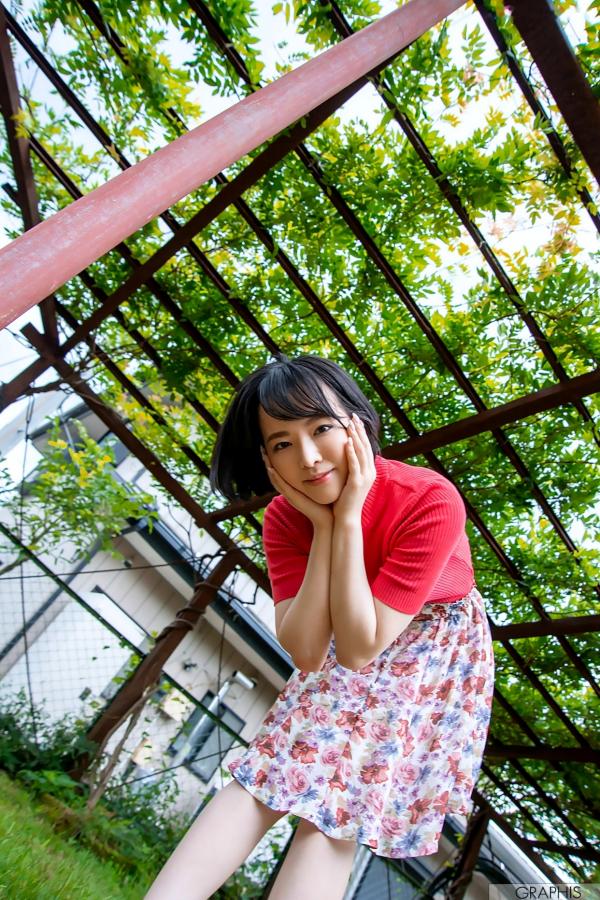    Graphis_ 初脱ぎ娘 No.171 三宮つばき Tsubaki Sannomiya 户外清新度假风与私房写真气质集锦第6张图片