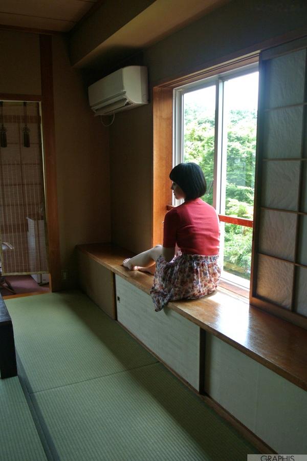    Graphis_ 初脱ぎ娘 No.171 三宮つばき Tsubaki Sannomiya 户外清新度假风与私房写真气质集锦第45张图片