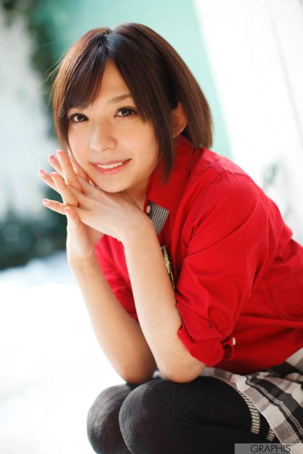    Graphis_成海うるみ(広瀬りりあ)精选私房写真集：清纯短发诱惑与居家内衣的极致魅力[32P]第1张图片