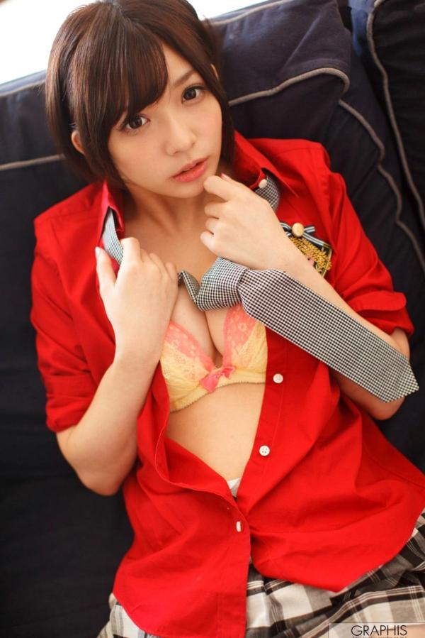    Graphis_成海うるみ(広瀬りりあ)精选私房写真集：清纯短发诱惑与居家内衣的极致魅力[32P]第6张图片
