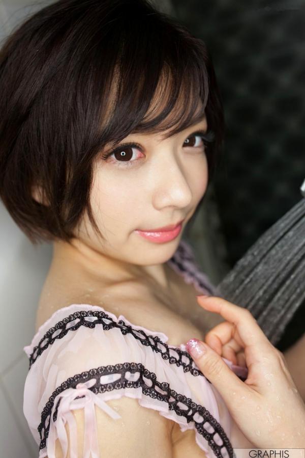    Graphis_成海うるみ(広瀬りりあ)精选私房写真集：清纯短发诱惑与居家内衣的极致魅力[32P]第32张图片
